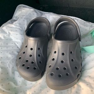 Women’s black crocs